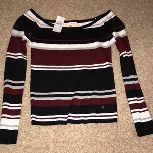 Brand new striped light weight sweater